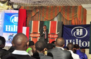 Kenya Kona comedy performance at Hilton