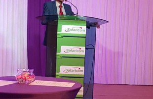 Keynote address with Safaricom