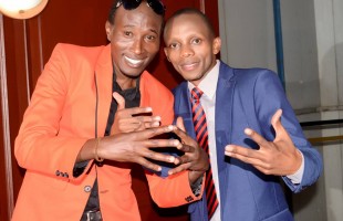 MC Kogi with Comedian Consumator